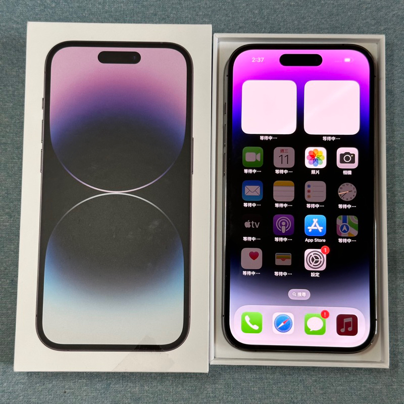 iPhone 14 Pro 128G 紫 功能正常 二手 IPhone14pro 14pro 6.1吋 台中