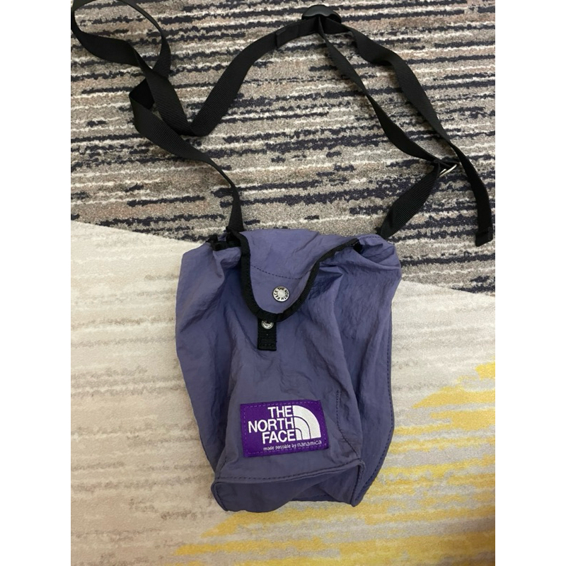 The North Face TNF purple label 紫標 側背小包 紫色 二手