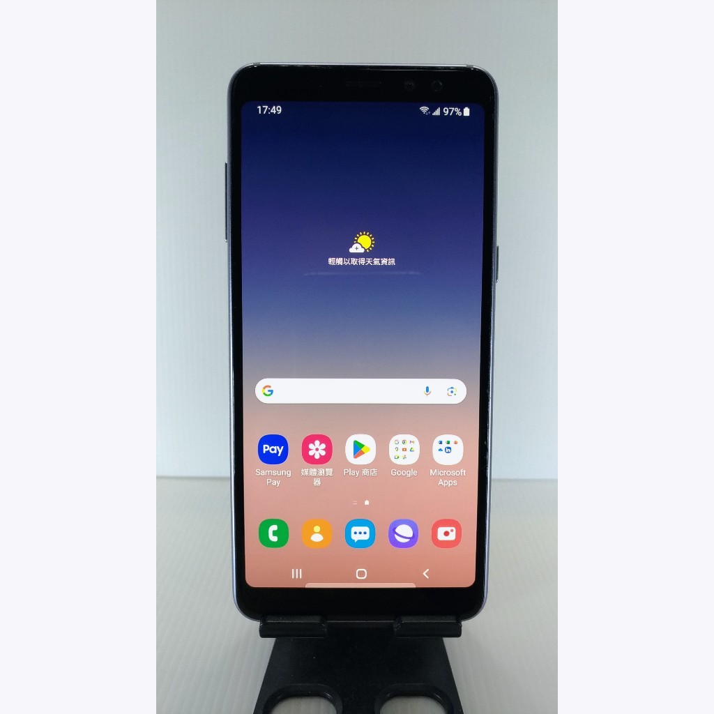 九成新三星 Galaxy A8 (2018) 4G/32G 曖昧紫 5.6吋 Super AMOLED IP68防水