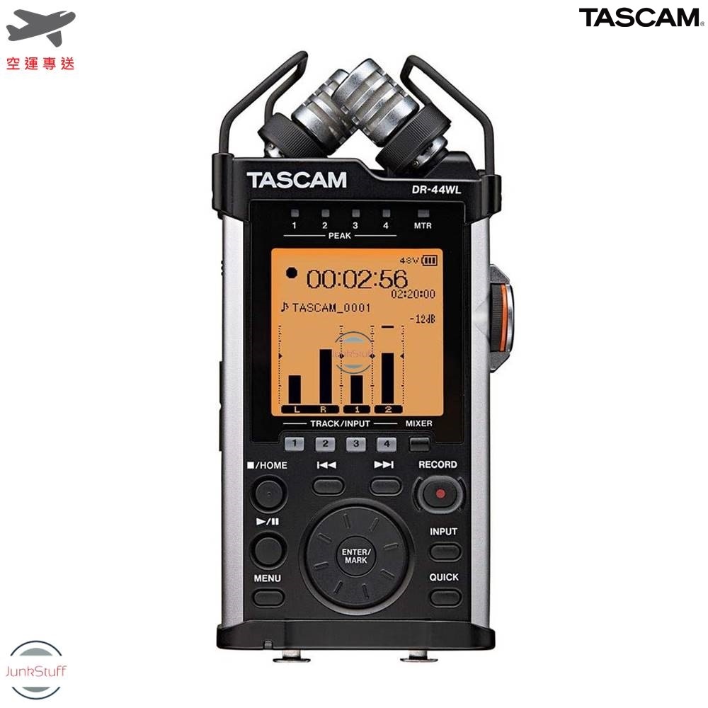 Tascam DR-44WL 錄音機 錄音筆 收音 專業用 攜帶型 網路直播 宅錄人聲樂器 支援幻象電源XLR電容式麥克