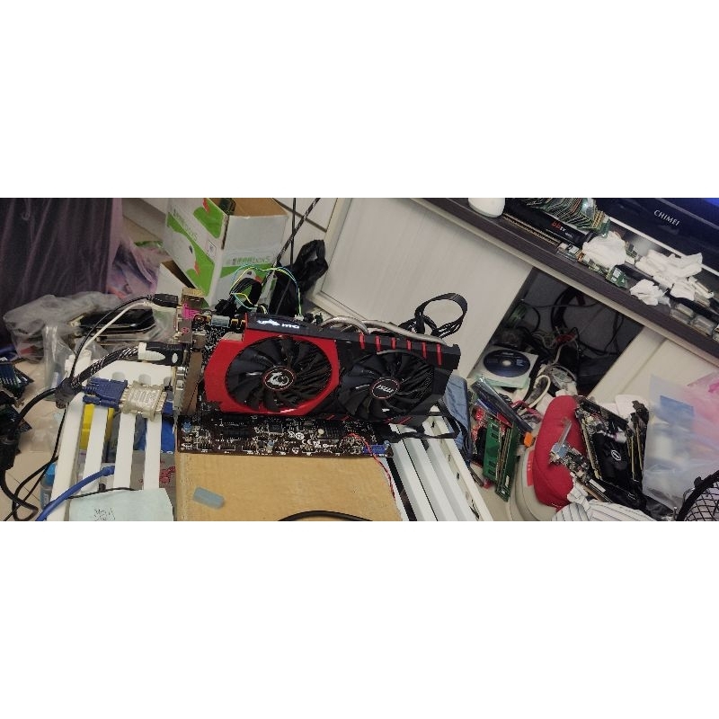 微星 紅龍 gtx970 4G 4gb gtx 970 輸出測試正常 外觀漂亮沒有灰塵