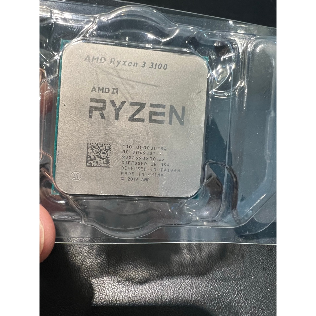 AMD Ryzen 3 R3-3100 中央處理器 二手CPU