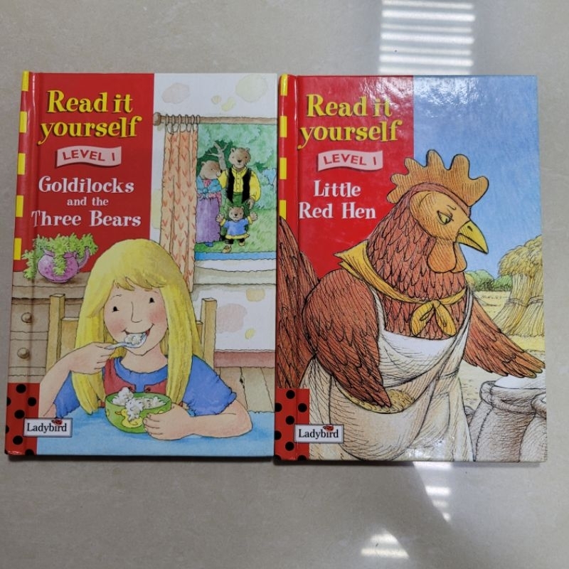 兩本一起賣 小瓢蟲分級讀本 Read it yourself Level1 Ladybird  英文 童書 繪本 故事書