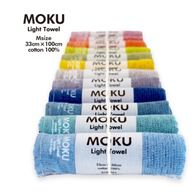 Moku 今治Kontex 毛巾►富士小舖 ✔️現貨 日本製   輕薄 吸水 速乾 運動 旅行 柔和色 淺色系