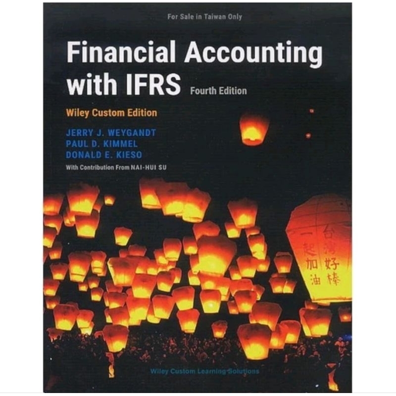 現貨】Financial Accounting with IFRS WileyCustom Edition 4/e