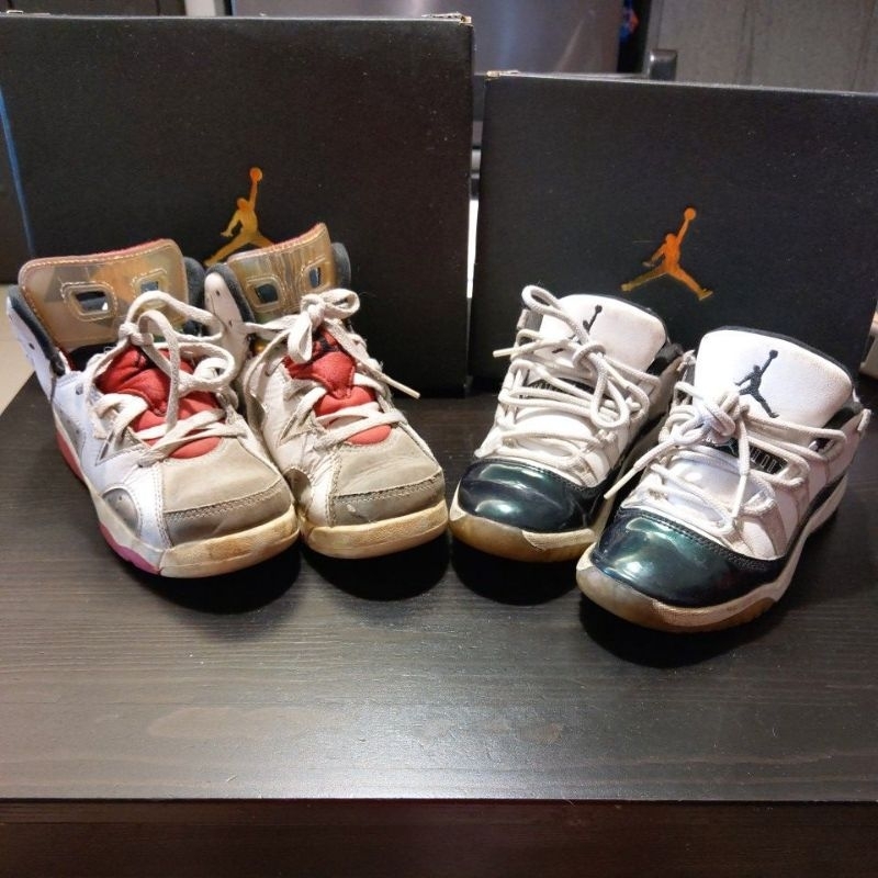 Jordan6代、Jordan11代 小童 童鞋
