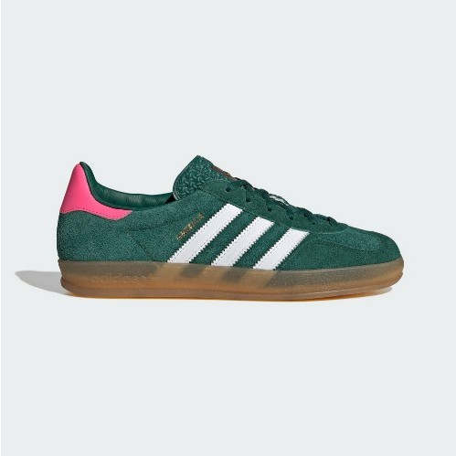 【豬豬老闆】ADIDAS OG GAZELLE INDOOR 綠粉 麂皮 復古 拼接 膠底 休閒鞋 女鞋 IG5929