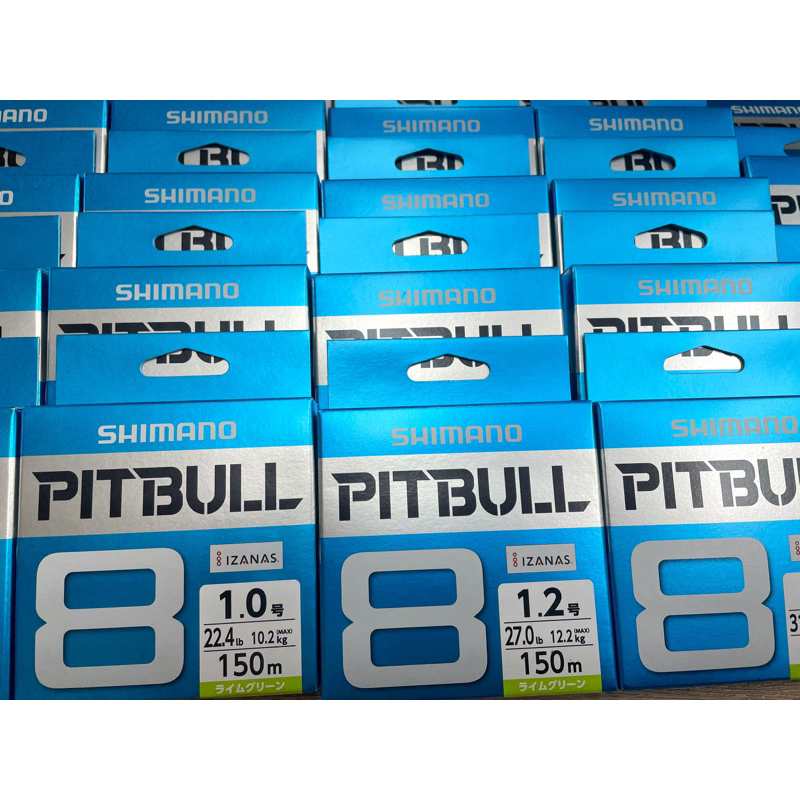 《頭份漁友釣具》 Shimano PITBULL 8 PE線 八股編織