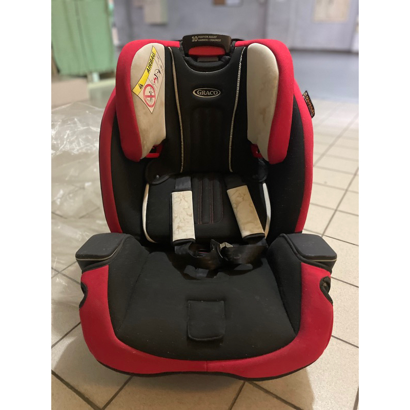 2手！0-12歲長效型嬰幼童汽車安全座椅 0-12歲 安全帶版(雙向汽座 汽車兒童安全座椅)