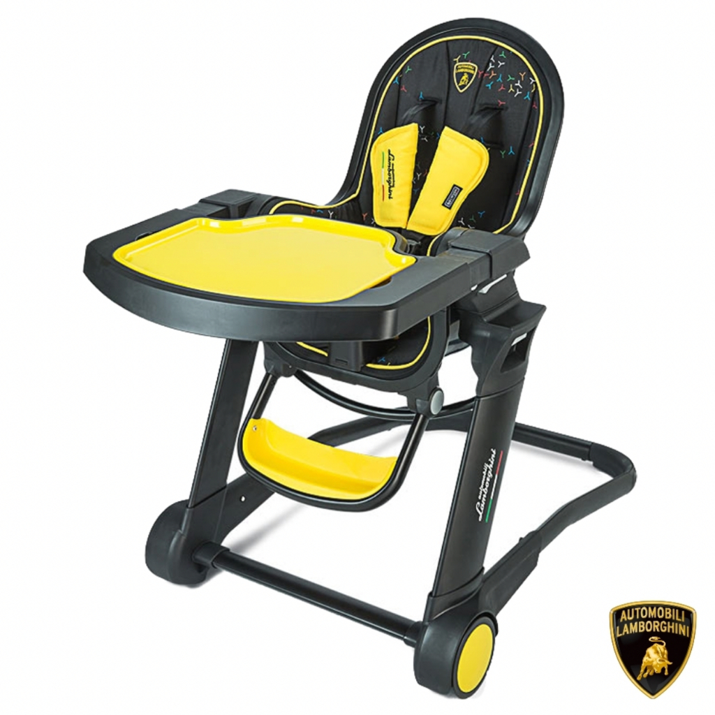 Lamborghini藍寶堅尼 兒童高腳餐椅 嬰兒餐椅 高腳餐椅 寶寶餐椅 寶寶餐桌 寶寶椅 兒童椅 兒童座椅 z(二手