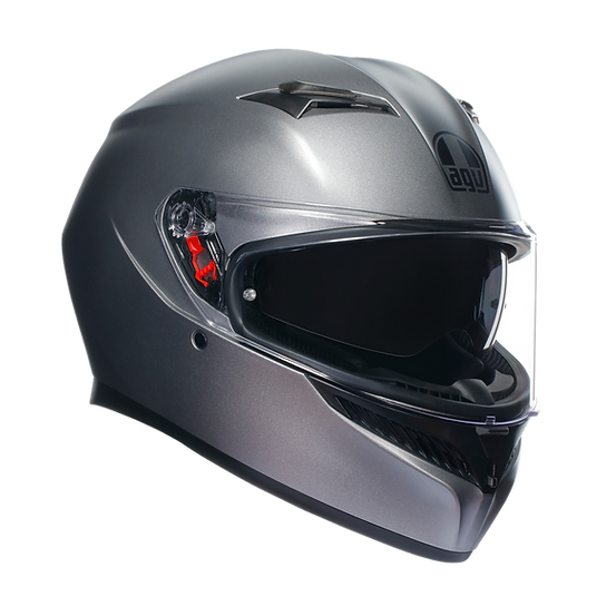 『Riderment』實體店面 ✨2024最新版本✨AGV K3 素色 金屬消光灰 全罩式安全帽AGV 公司貨 亞洲版