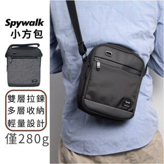 【SPYWALK 】防潑水小方包 小帥包 小包 小斜背包 小側背包 工裝小包