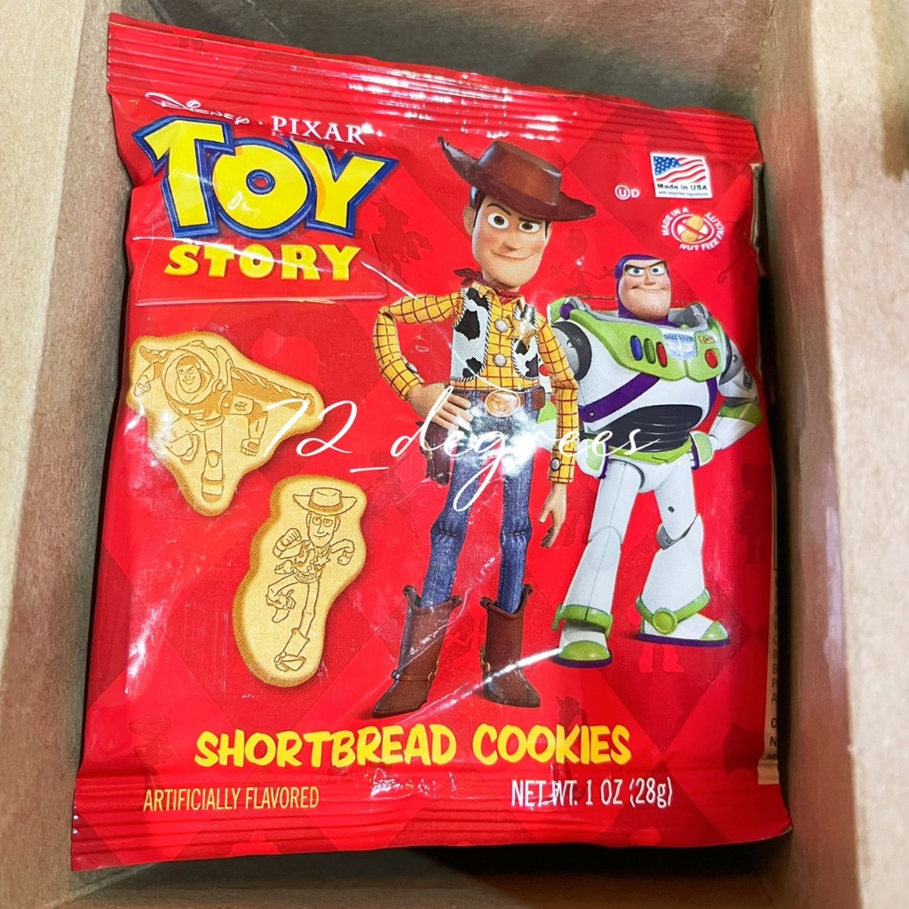 ✈️72_degrees 現貨! 美國 Disney Pixar Toy Story 玩具總動員 角色造型餅乾 官方授權