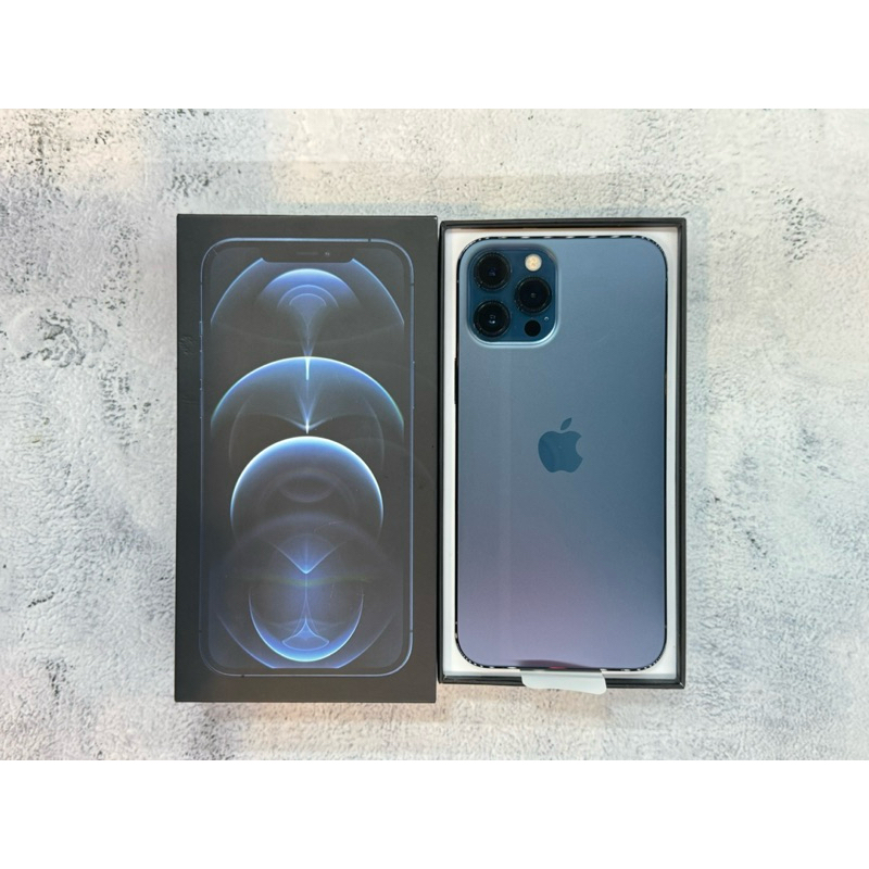 最高折＄5000♠️福利機 iphone 12 pro max 512G  藍色 台灣貨 100%