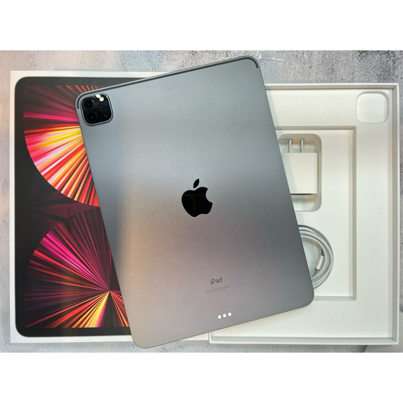 最高折5000♠️電信福利 Apple iPad Pro 12.9" 5代 M1 wifi 128G 太空灰色 97%