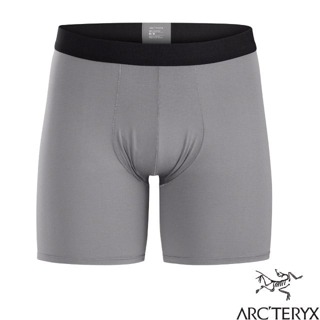 【ARCTERYX 始祖鳥】男 款 輕量彈性透氣四角內褲 Motus SL/吸濕排汗 柔軟快乾_太空灰_26839