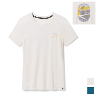Smartwool 女 Denver Skyline Graphic 美麗諾羊毛/短袖/羊毛衣/排汗衣 SW016884