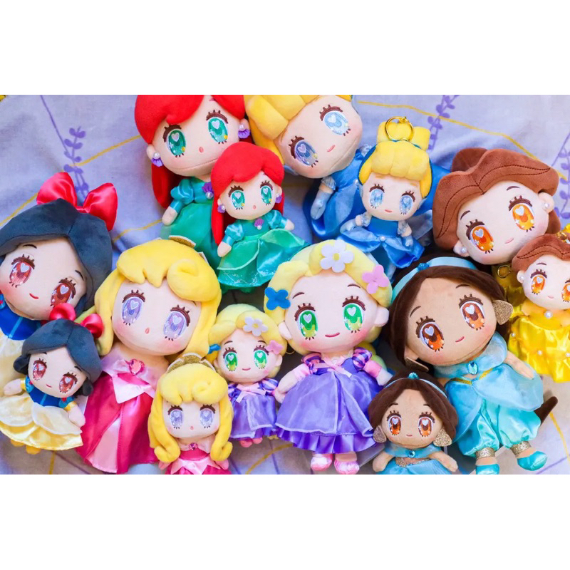 現貨 日本迪士尼商店 Tiny 公主 吊飾 娃娃 小美人魚 愛麗兒 睡美人 茉莉 仙度瑞拉 貝兒 白雪公主 長髮公主