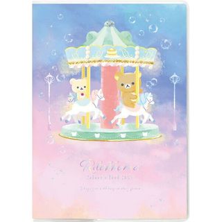 【震撼精品百貨】2024年 掛曆/年曆/手帳~Rilakkuma San-X 拉拉熊懶懶熊2024 B6年曆手帳本-木馬