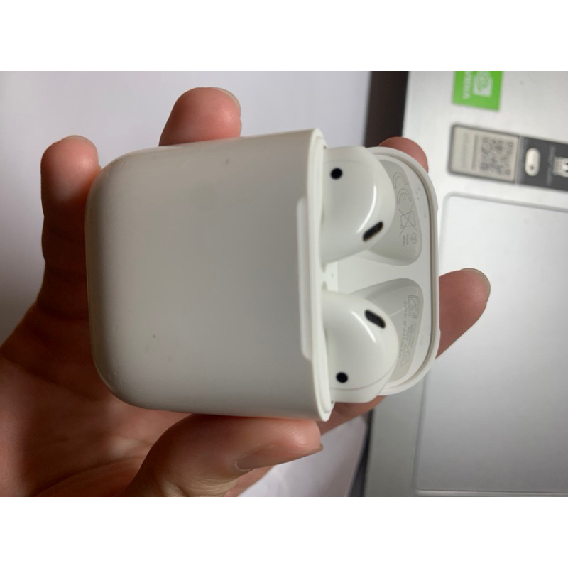 AirPods2/100%正品/二手/🉑️議價/蘋果耳機/二代/藍牙耳機/Airpods2/有線充電版/原廠公司貨