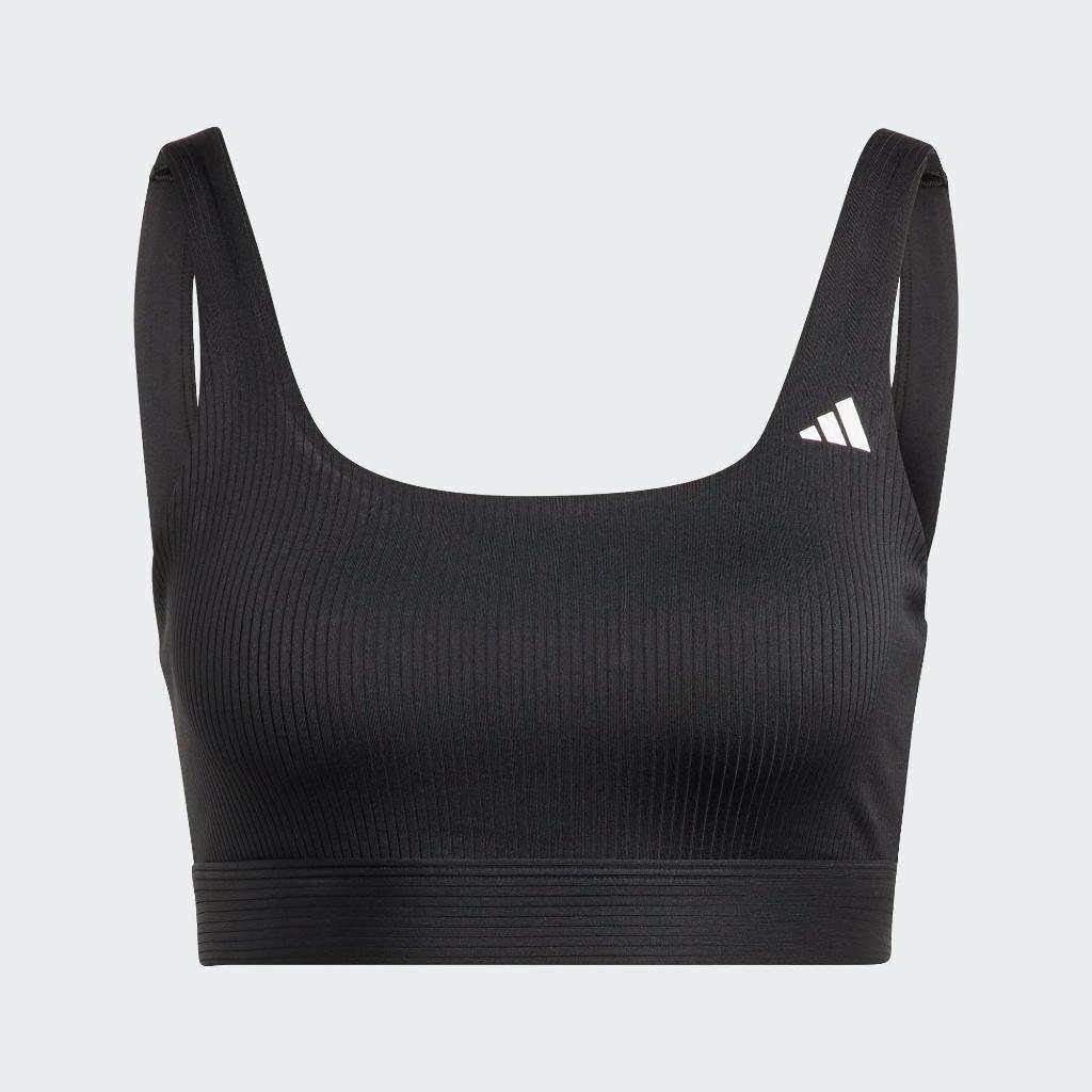 ADIDAS TRAIN LS BRA 黑色 運動 舒適 健身 女運動內衣 HZ9024  Sneakers542