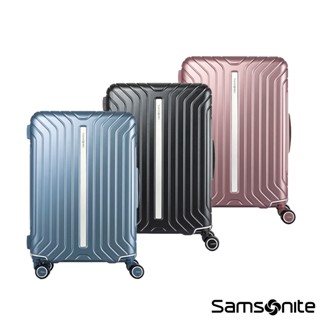 Samsonite新秀麗 20/24/28吋行李箱/框箱/登機箱/旅行箱 LITE-FRAME一點式扣鎖輕量PC抗震輪