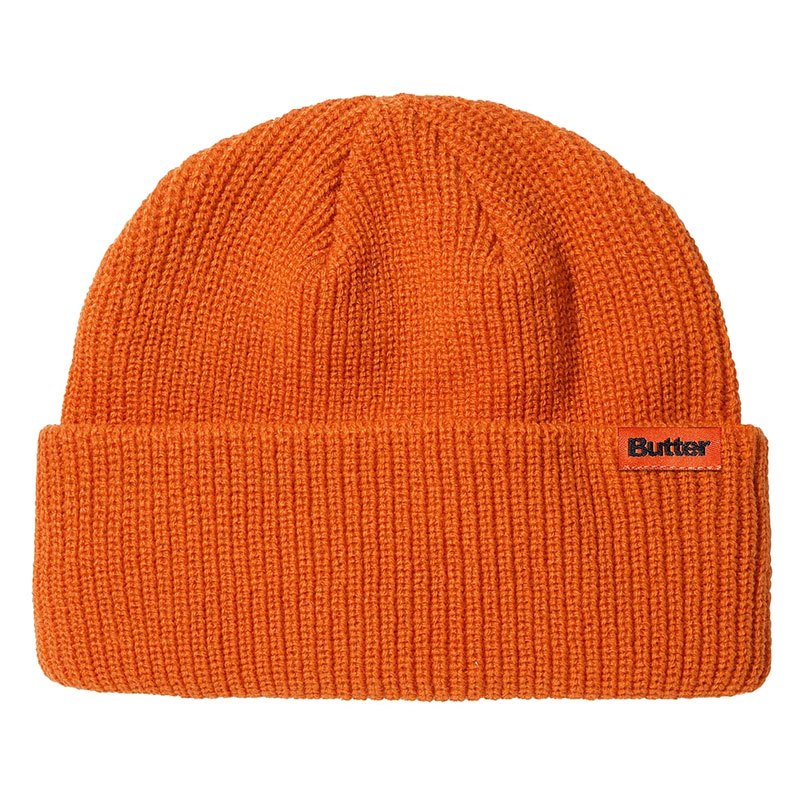 BUTTER GOODS E11008 TALL WHARFIE BEANIE 針織帽 / 毛帽 (橘色) 化學原宿