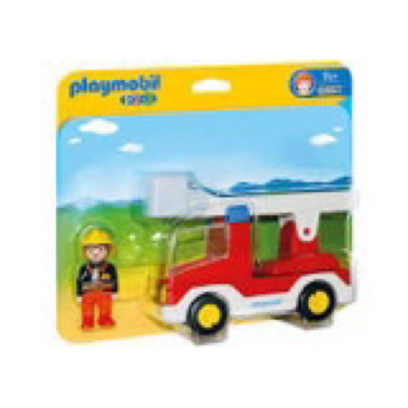 鍾愛一生 德國玩具Playmobil 摩比 6967 消防車