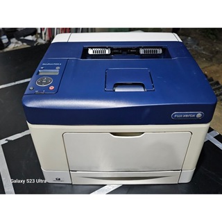 二手FujiXerox DocuPrint P355d 黑白雷射印表機裏頭有碳粉買回去就能用