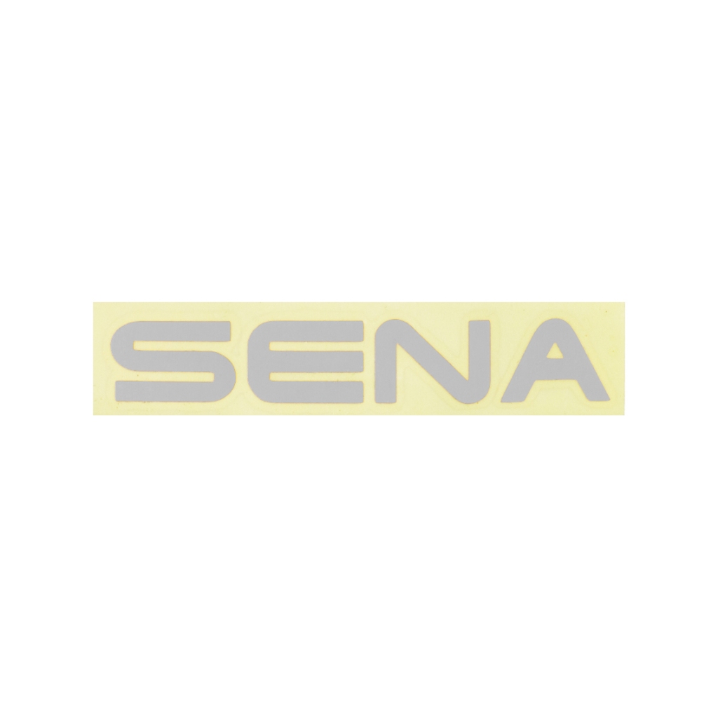 【德國Louis】Sena 品牌反光貼紙 LOGO貼標 重機重車藍牙大廠品牌粉絲必備銀色貼片自黏標章編號30038563