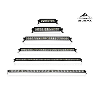黑四驅ALL BLACK - LED單排越野排燈 白 / 黃光