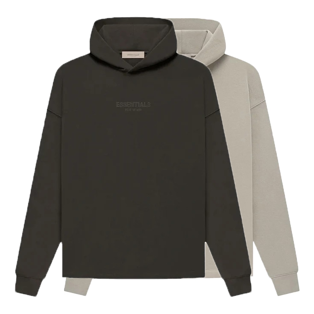 Fear Of God Essentials Relax 黑/紫 連帽T恤 刷毛 寬鬆 潮流 美牌 帽衫 帽T FOG