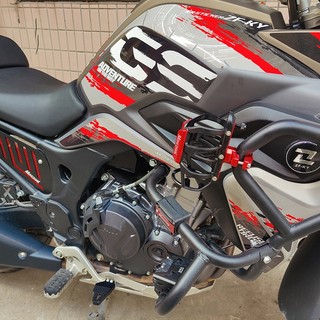 鈴木8S置杯架 適用於 SUZUKI 8S改裝黑色飲料杯架 GSX-8S 黑色杯架 GSX8S金屬置杯架 金屬杯架