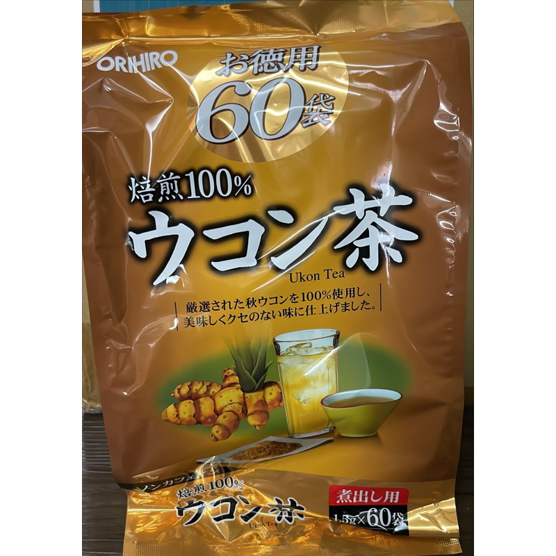 🇯🇵原裝境內ORIHIRO 薑黃茶1.5克60袋