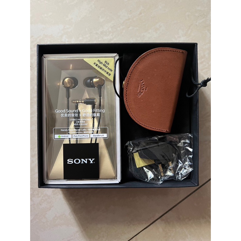 Sony MDR-EX650AP 有線耳機含收納盒