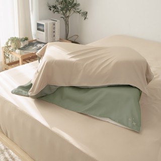 【 LOVEFU大島樂眠 】 竹眠親膚枕頭套 - 舒柔米 + 慵懶綠｜竹眠纖維 抗菌 透氣 涼感 (1組2入)