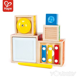 德國 Hape 愛傑卡 五重樂器盒套組 /學齡前.早教遊戲.兒童安全玩具.小朋友玩具.音樂玩具