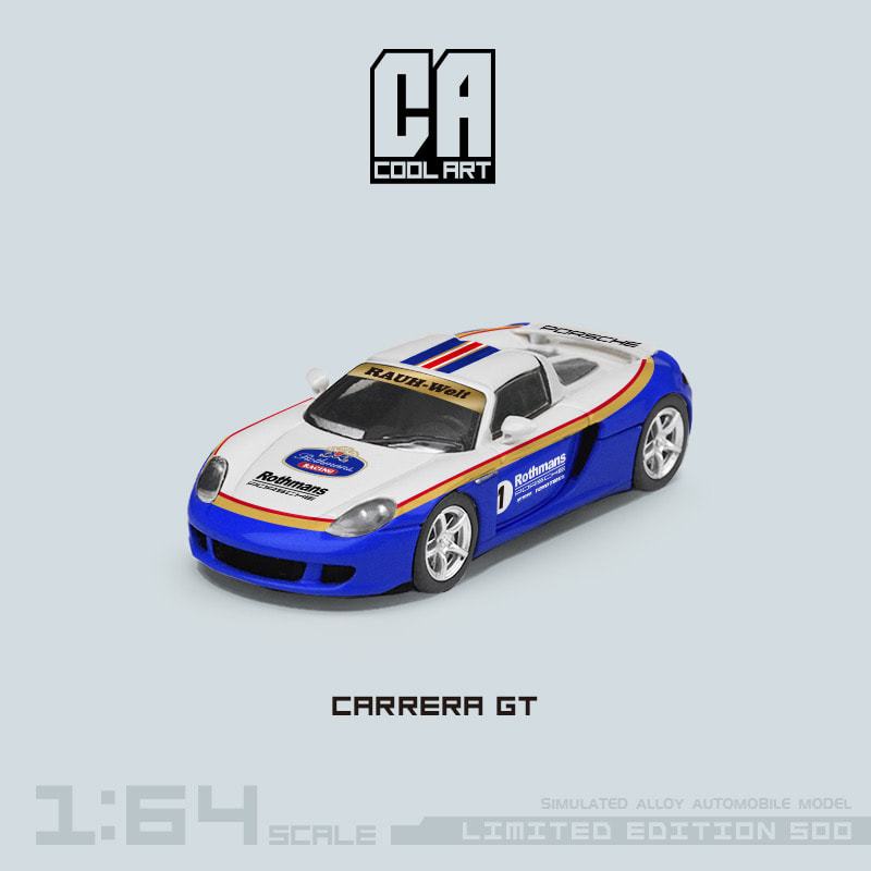 玩具偉富 預購23年12月 COOLART 保時捷 Carrera GT Rothmans 1027