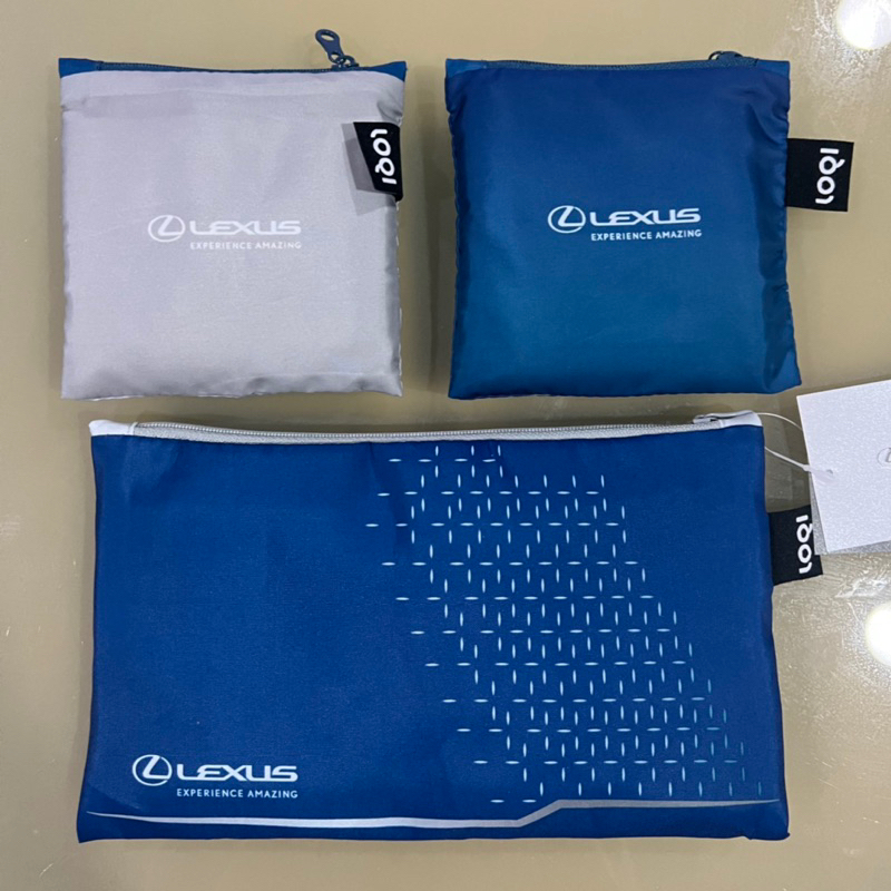 Lexus x LOQI春捲包購物袋兩入組（全新)
