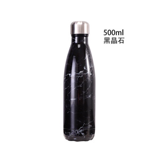 304不鏽鋼大理石紋保溫瓶 500ml 時尚保溫瓶 保溫杯 保溫壺