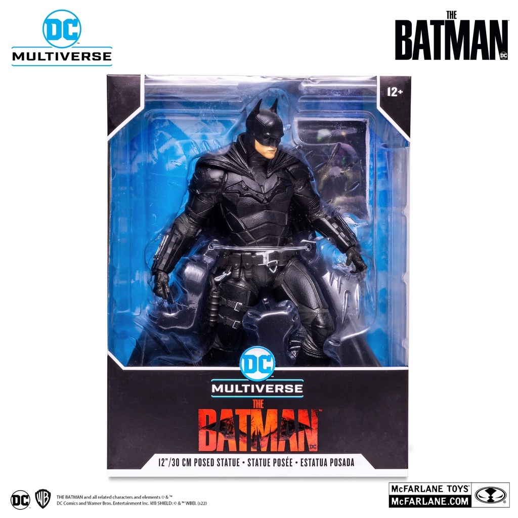 ［現貨］［全新未拆］麥法蘭 DC Multiverse 蝙蝠俠 羅伯派汀森 The Batman 雕像 12吋
