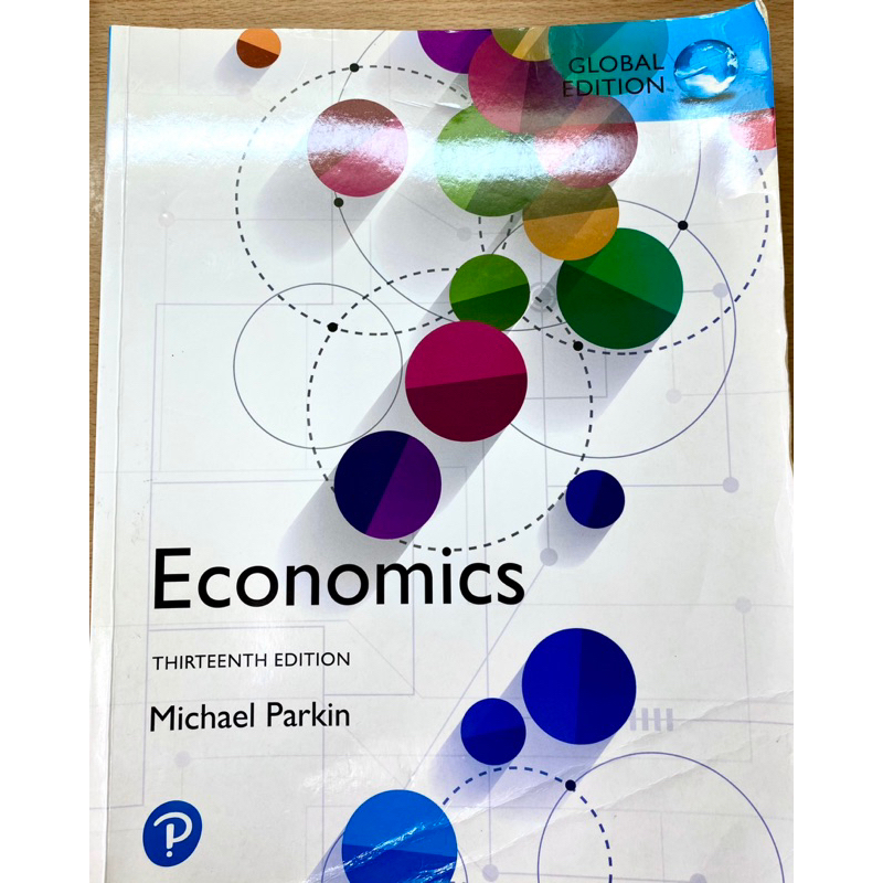 二手書Economics 13 Edition Michael Parkin經濟學原文書/內頁近全新