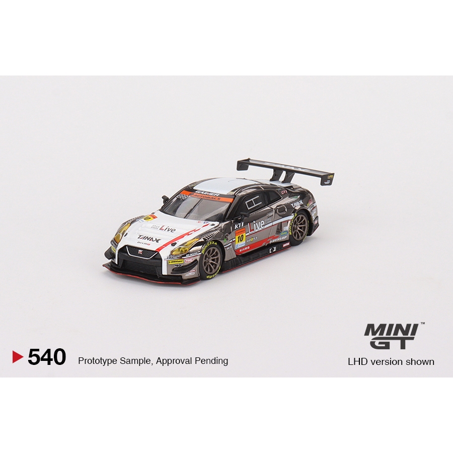 【模例】Mini GT 1/64 Nissan GT-R NISMO GT3 #10 TANAX GAINER #540