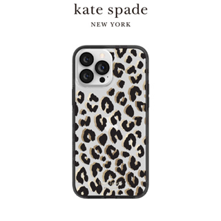 【Kate Spade】 iPhone 14 Pro/ Plus/ Pro Max 精品軍規防摔手機殼 性感豹紋