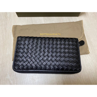 全新正品Bottega Veneta BV 黑色 零錢包 卡夾