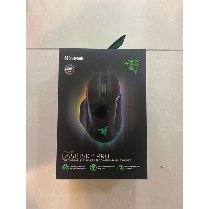 ✅快速出貨🚚雷蛇 BASILISK V3 PRO 無線電競滑鼠 $4700 ➡️支援無線充電 ➡️全新未拆封