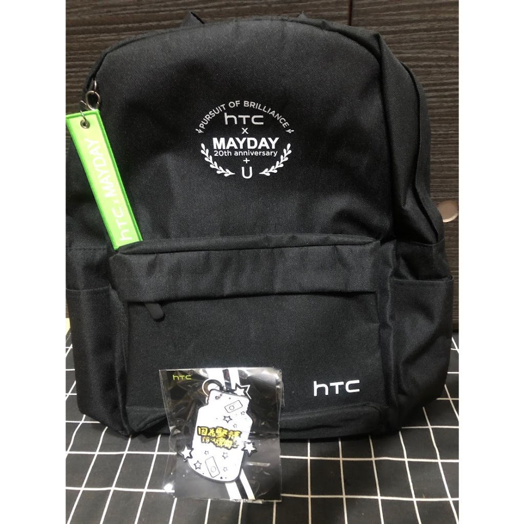 全新 五月天 MAYDAY後背包 HTC聯名款 夢想黑色大容量背包  送禮禮物周邊中性男生女生