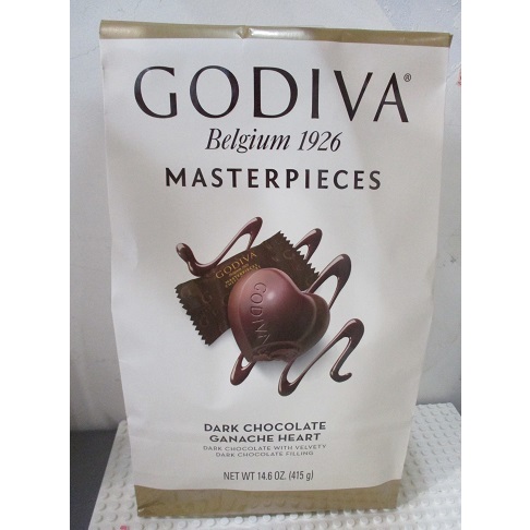 (現貨 costco購 ) Godiva 心型黑巧克力 415g/包 (效期2024/06/12)