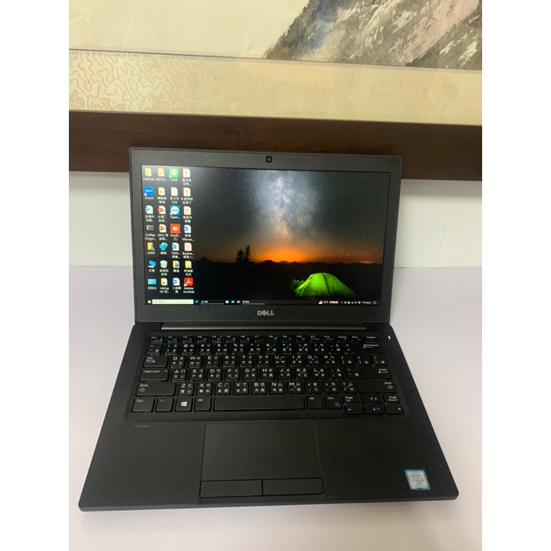 超薄超輕巧開關機上網神速高階i7/i5 12.5吋 DELL E7280 i5 7200U輕薄商務筆電 機況佳面交免運費