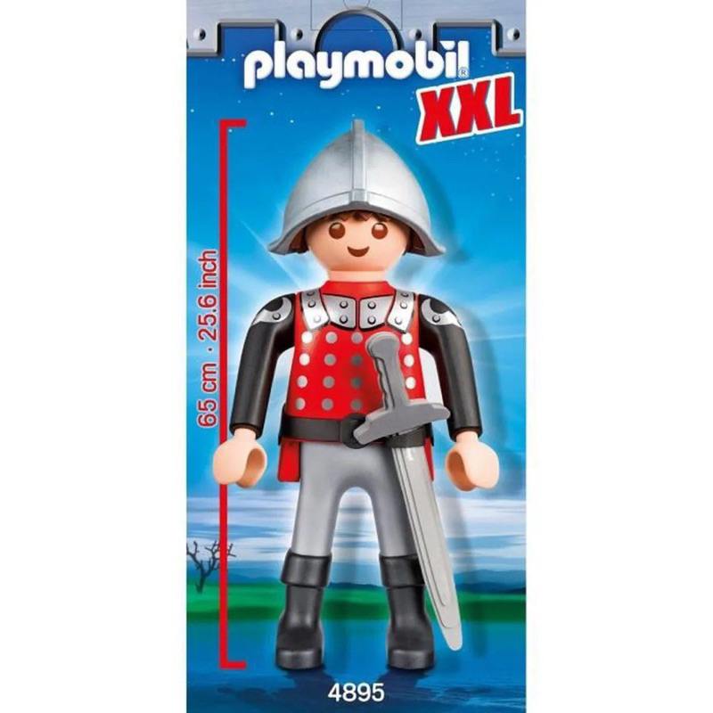 鍾愛一生德國玩具 Playmobil 摩比 4895 XXL 60公分 騎士